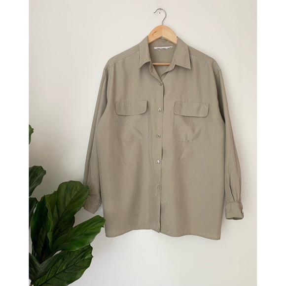 Tops - Vintage Taupe Shirt